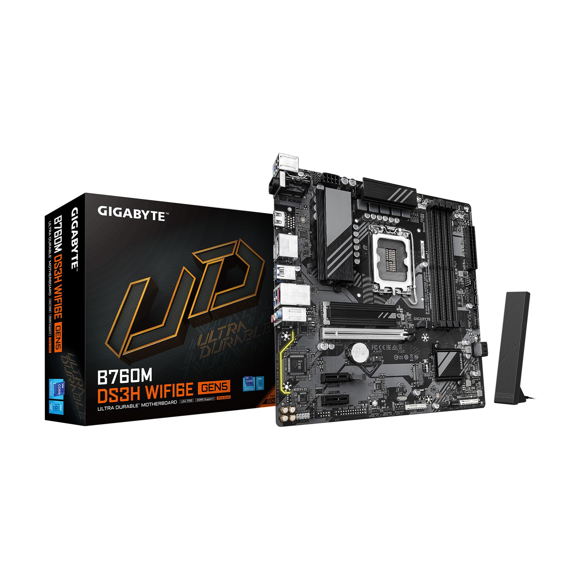 マザーボード GIGABYTE B760M DS3H WIFI6E GEN5 Amazon.com: GIGABYTE B760M DS3H WIFI6E GEN5 Intel LGA 1700 mATX