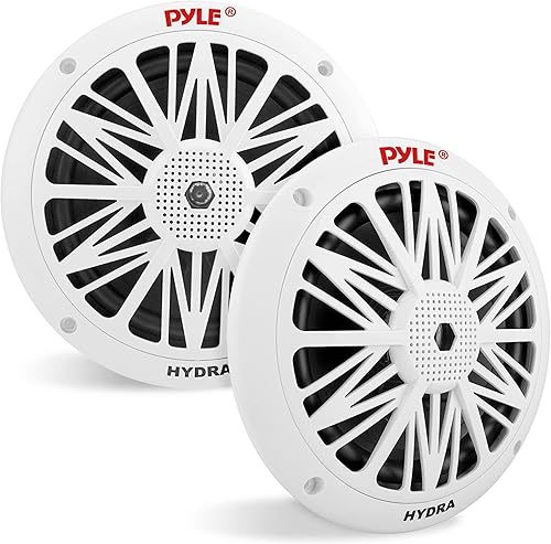 Altavoces marinos dobles de 65 pulgadas 2 vĂas impermeables y resistentes a la intemperie sistema de sonido estĂ©reo de audio para exteriores con Altavoces marinos dobles de 65 pulgadas 2 vĂas impermeables y resistentes a la intemperie sistema de sonido estĂ©reo de audio para exteriores con