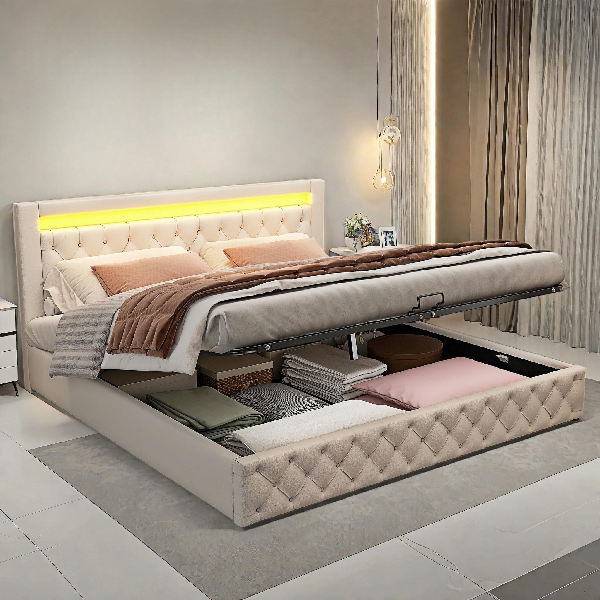 cama-doble-y-estructura-homcom-marco-de-cama-de-madera-195x141-cm