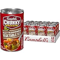 Vista 14 de Campbell's Chunky Healthy Request - Sopa de verduras y carne de res tradicional, lata de 18.8 onzas