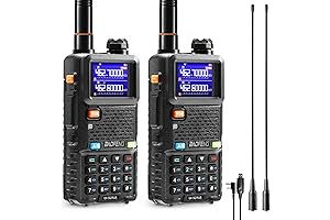 Chirp Compatible BAOFENG UV-5G Plus GMRS Handheld Radio