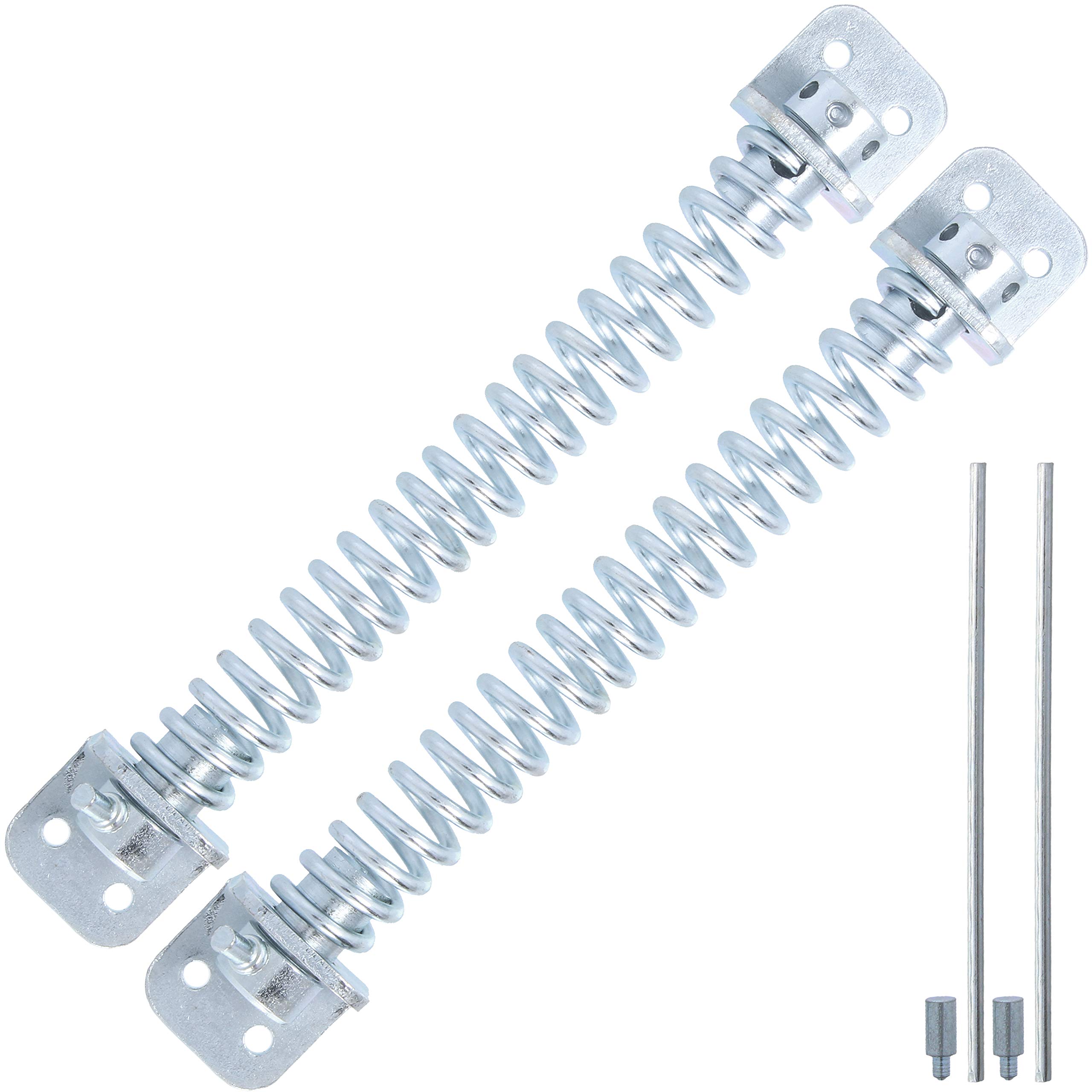 2X Zinc Automatic Closing Garden Gate Spring Closers 8"" (200mm) Swing Fence