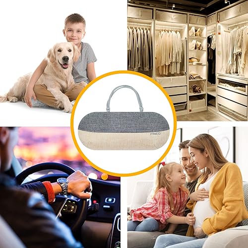 Miniatura 8 de FRiEQ Ambientador para automóvil, bolsa purificadora de aire de carbón de bambú 100% activado, dura más de 365 días, desodorante sin fragancia,