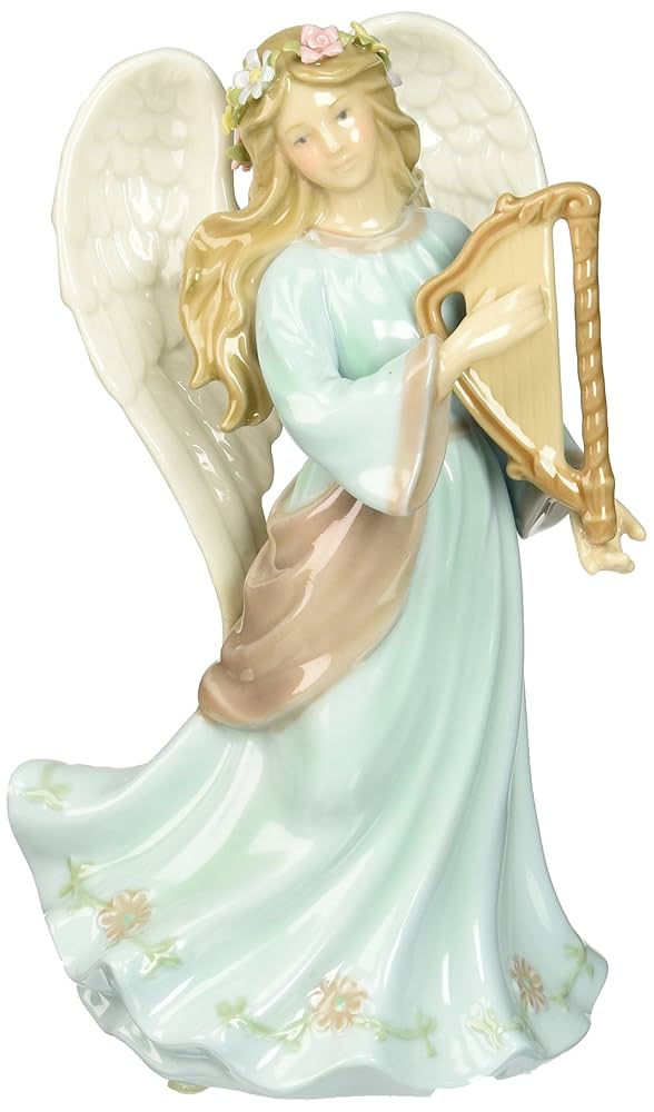 Amazon.com: Cosmos 80108 Fine Porcelain Angel with Harp