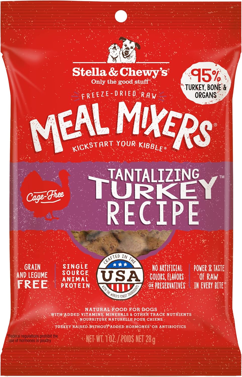Stella & Chewy's Freeze Dried Raw Tantalizing Turkey Meal