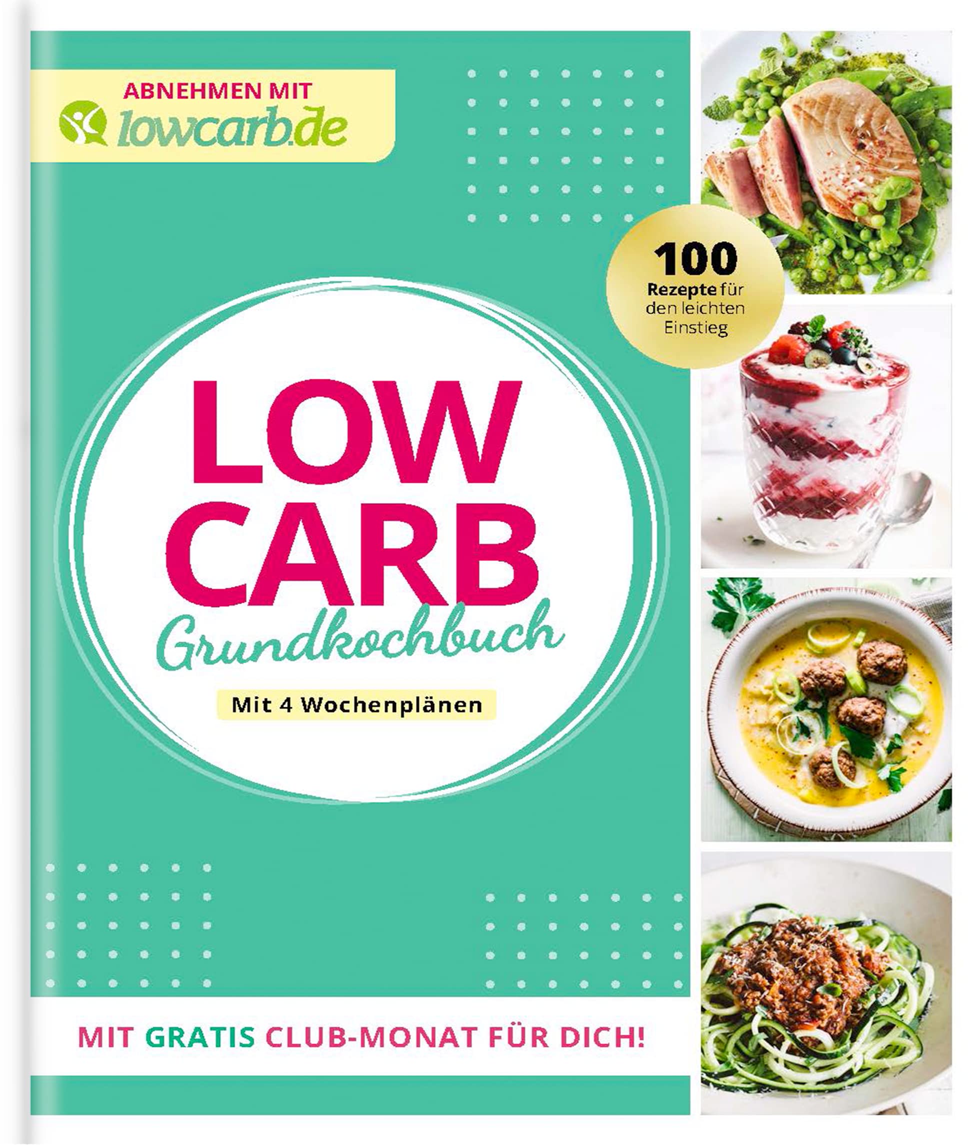 lowcarb.de Grundkochbuch Abnehmen mit lowcarb.de