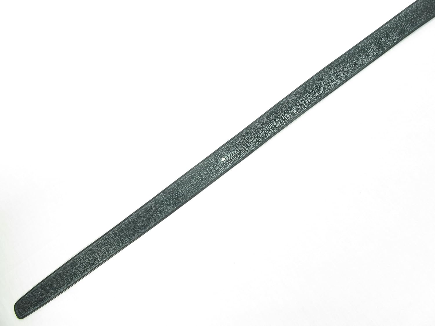 Genuine Polished Stingray Shagreen Skin Leather Auto Locking Men's Belt 46" Long - Image 4