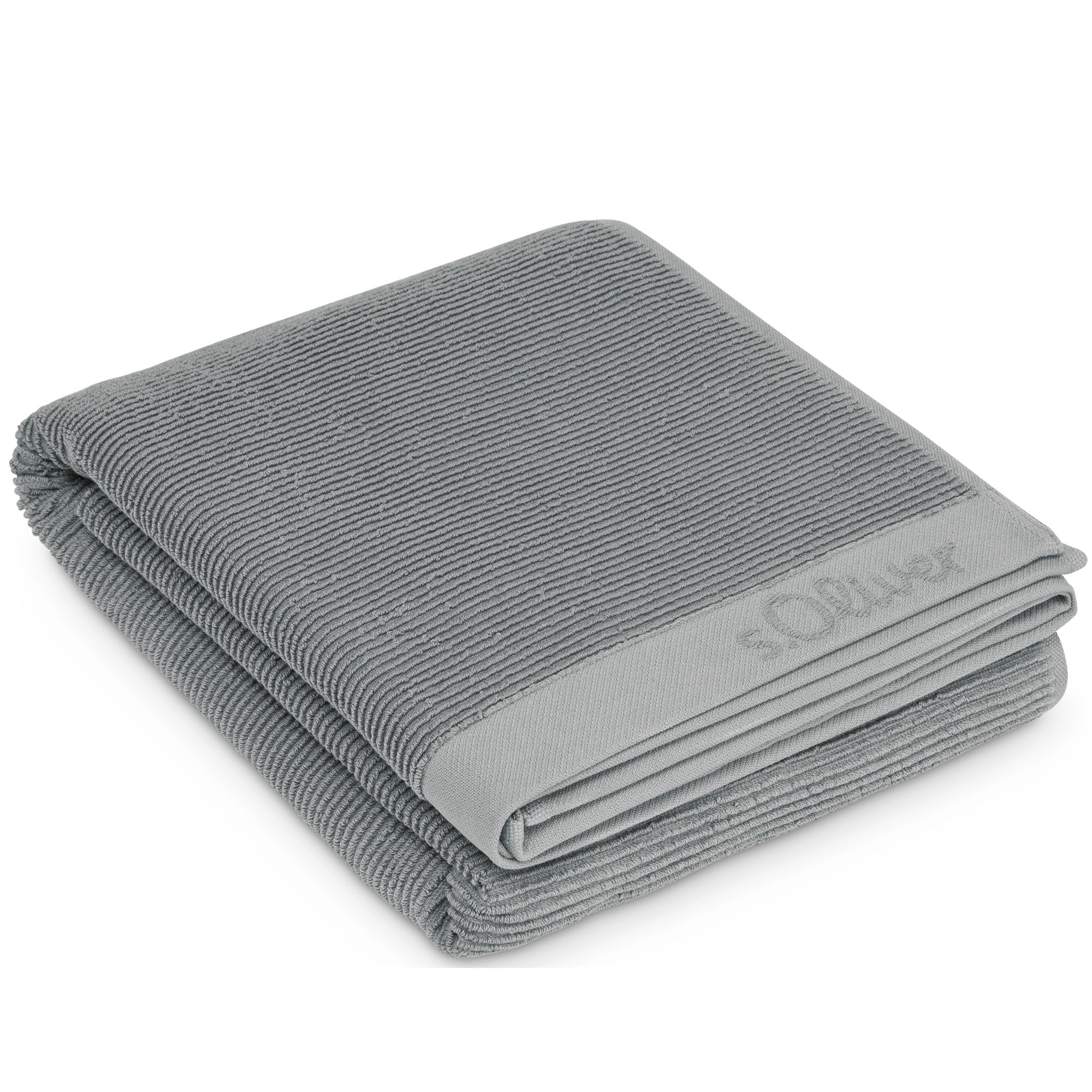 s.Oliver Saunahandtuch 080x200-100% Baumwolle, weich & saugstark, Badetuch grau