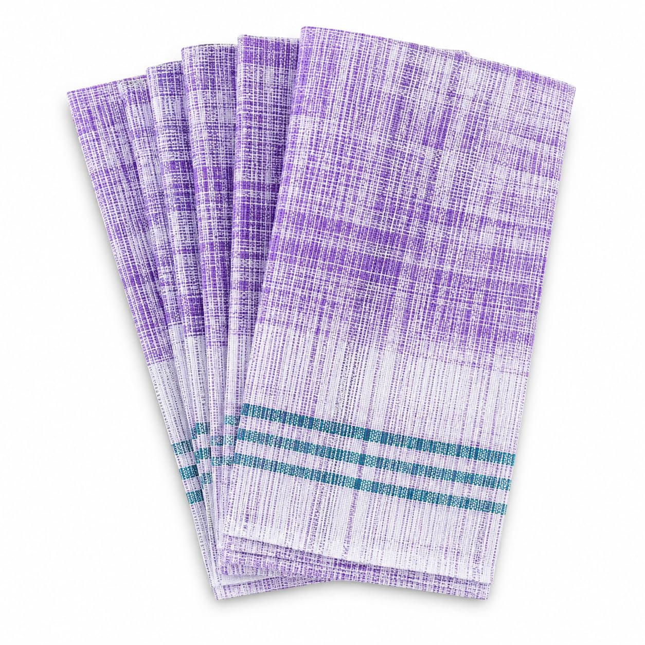 Cotton Rumal for Men | Boys Handkerchief 100% Cotton (Pack of 4) full size Purple-picture-33