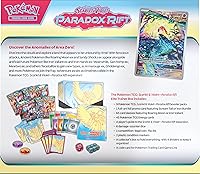 Vista 8 de Pokémon TCG: Scarlet y Violet: Paradox Rift: caja entrenadora Elite Trainer - Iron Valiant. Paradox Rift - Iron Valiant