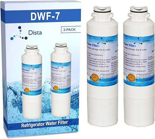 2-PackSamsung DA2900020B compatible Filtro de agua2-Pack