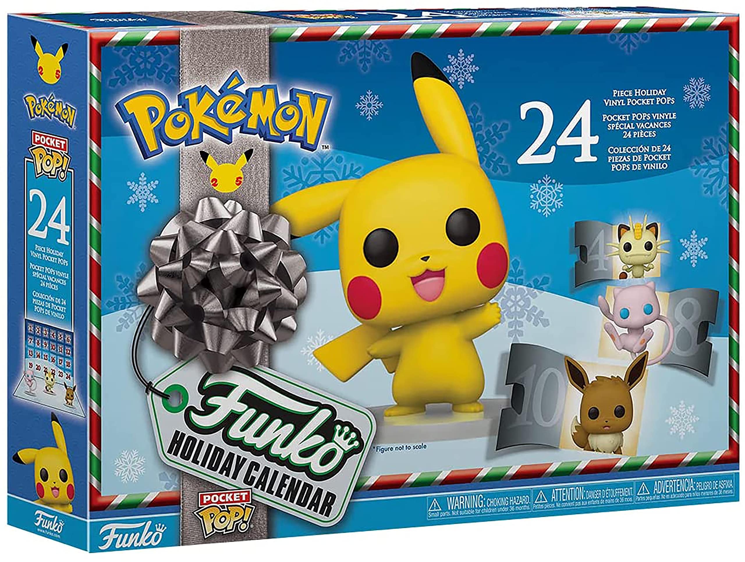 Funko Pop! Advent Calendar: Pokémon - 24 Pocket Pop! Figures
