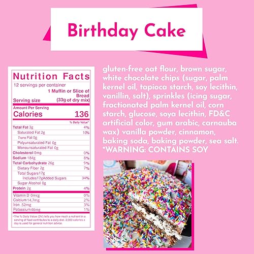 Miniatura 6 de GoNanas Mezcla de pan de plátano, paquete de 2 sabores. Snacks veganos, sin gluten, saludables. Mezcla de harina de avena, pan de plátano o muffins