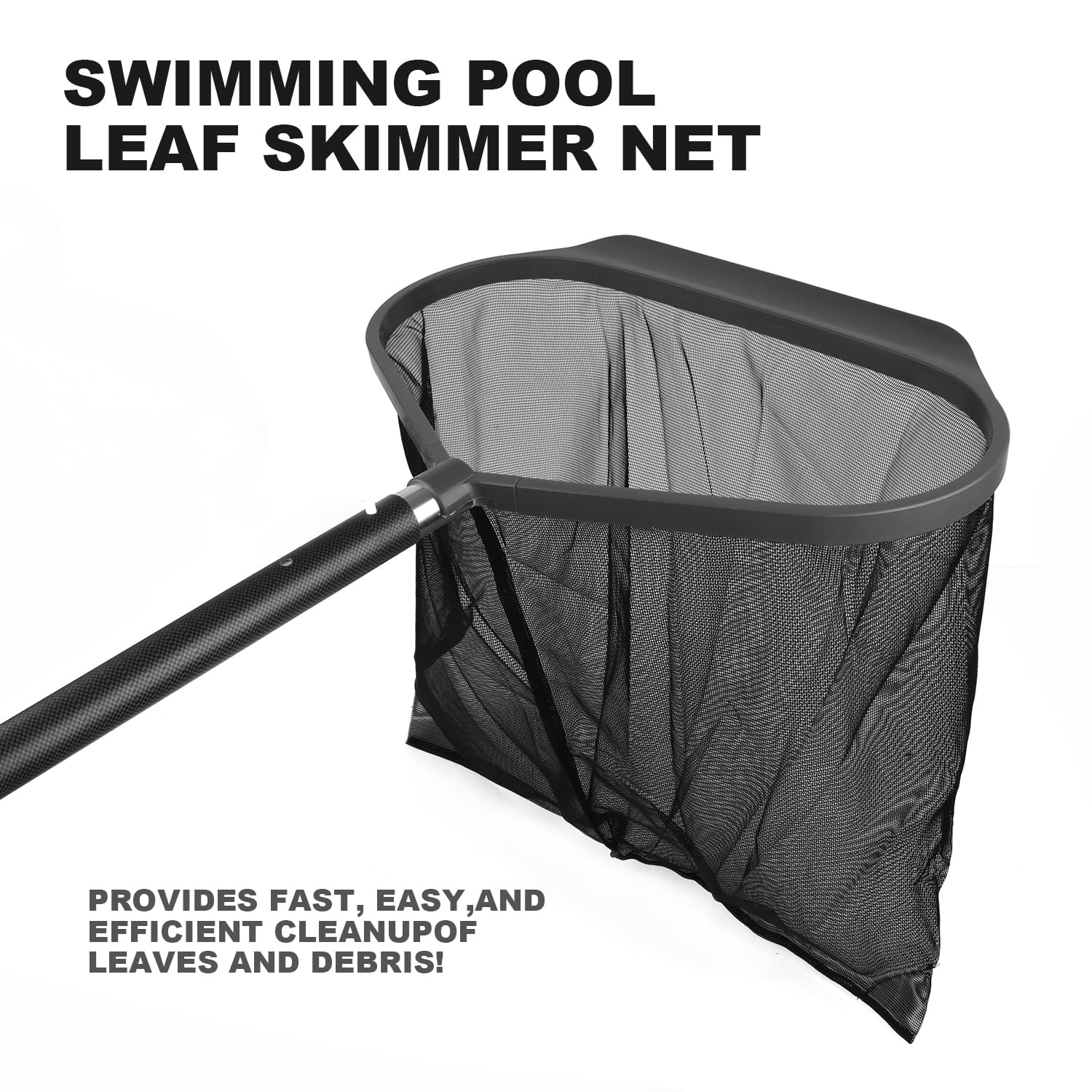 DOBEN Retino Piscina 19” (48 cm),Rete per Skimmer Piscina,Rete per Skimmer Piscina,rimuove Facilmente Foglie e detriti da Piscine, stagni e fontane