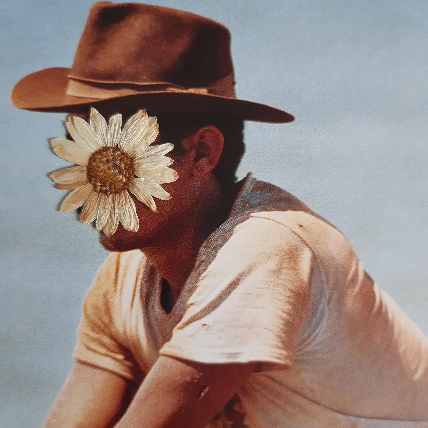 Womens Western Cowboy Hat,Roll Up Cowgirl Hats,Wide Brim Fedoras Hat with Belt Buckle - Image 5