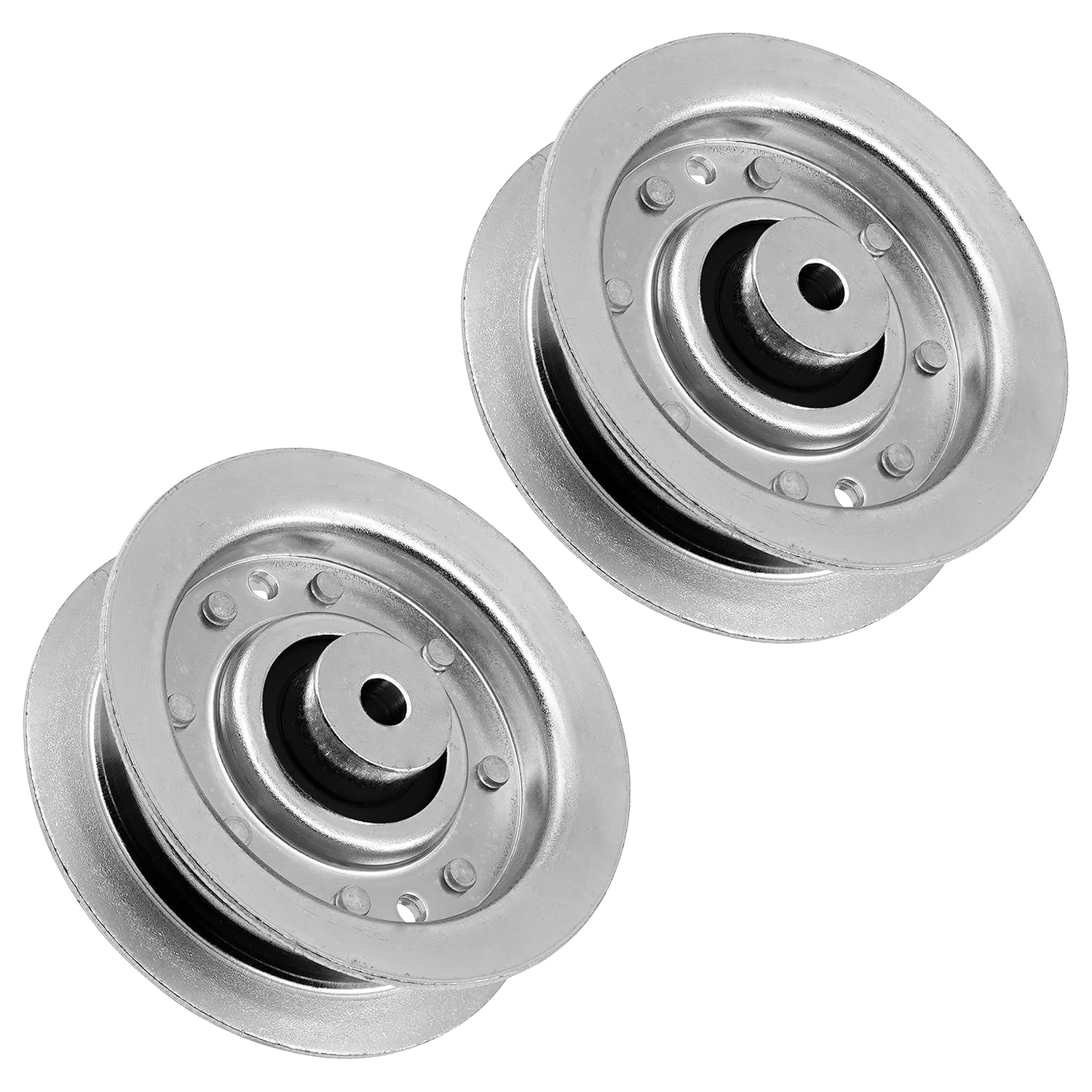 Caltric 2X Deck Arm Pulley Compatible with John Deere X384 X390 X394 X500 X520 X530 X534 42" 44"