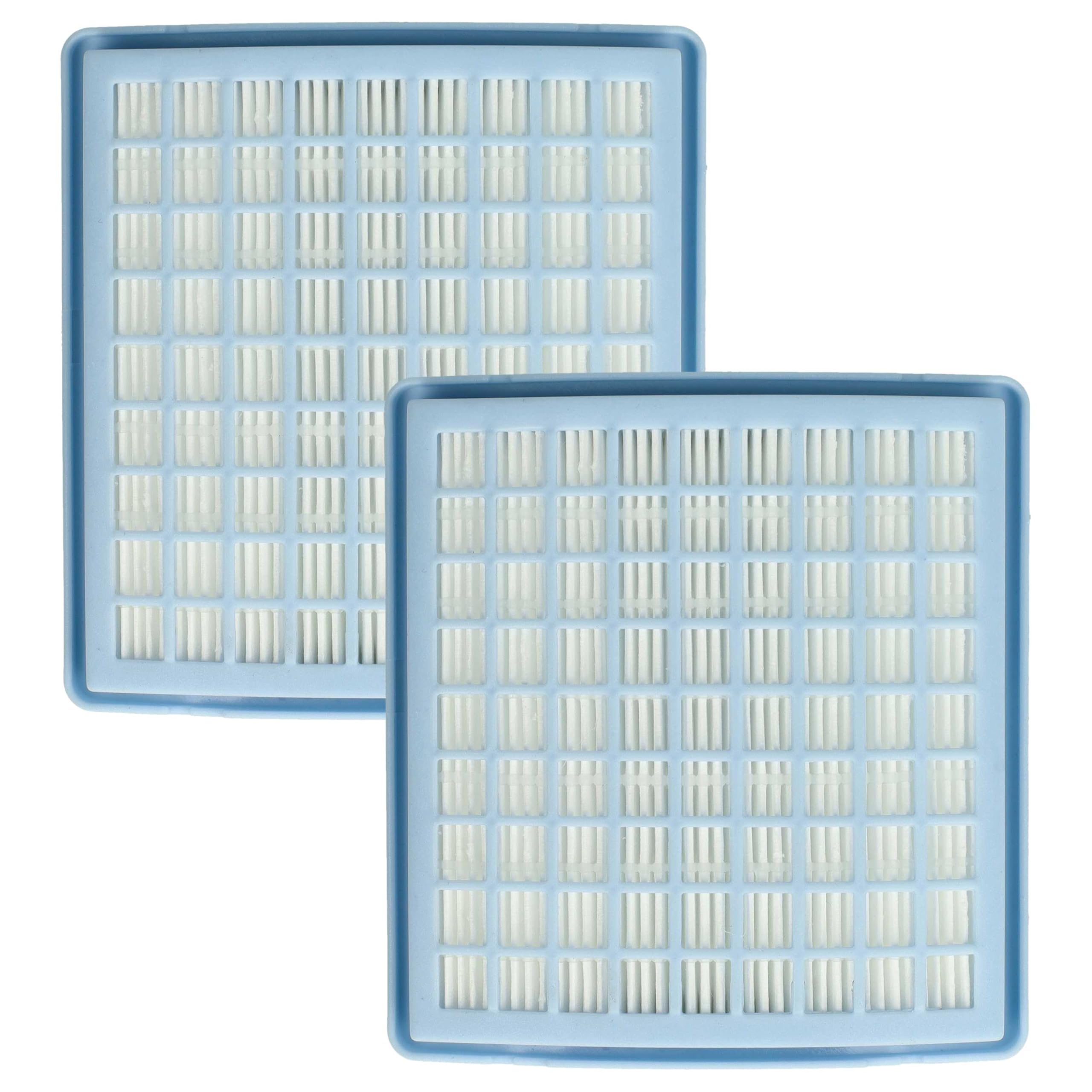 vhbw 2x filtro compatibile con Miele SACJ2, SACP3, Miele Swing H1 aspirapolvere - Filtro HEPA anallergico