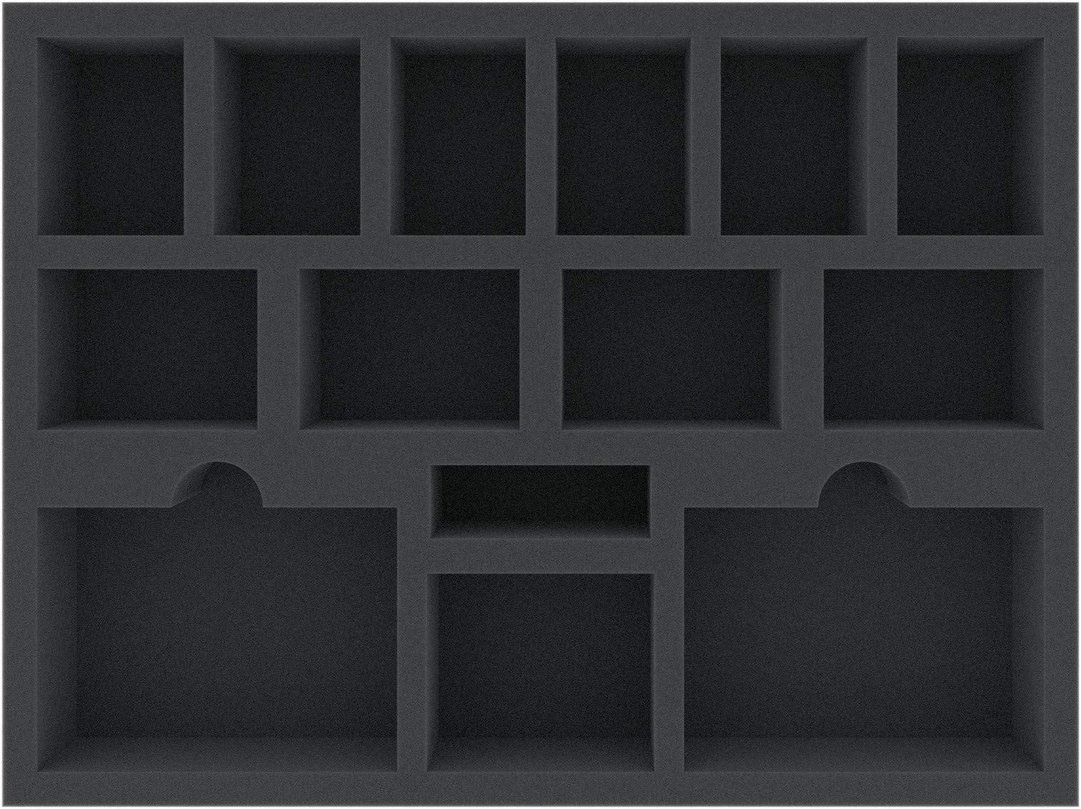 Feldherr Plateau En Mousse Pour Warhammer Underworlds : Shadespire – Ironskull's Boyz, Protection Sur Mesure Pour Figurines Et Cartes