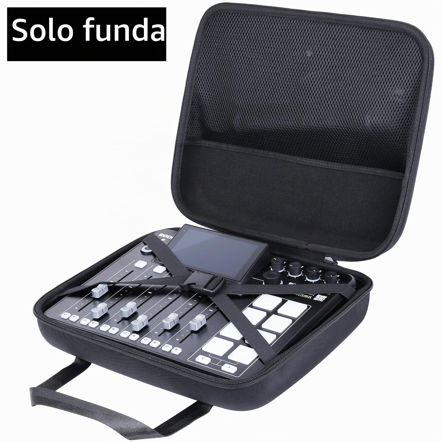 Khanka Estuche rígido de Transporte Compatible con producción Todo en uno RØDECaster Pro II, Funda Protectora de Viaje para Almacenamiento para RØDE Caster Pro II (Solo Estuche)