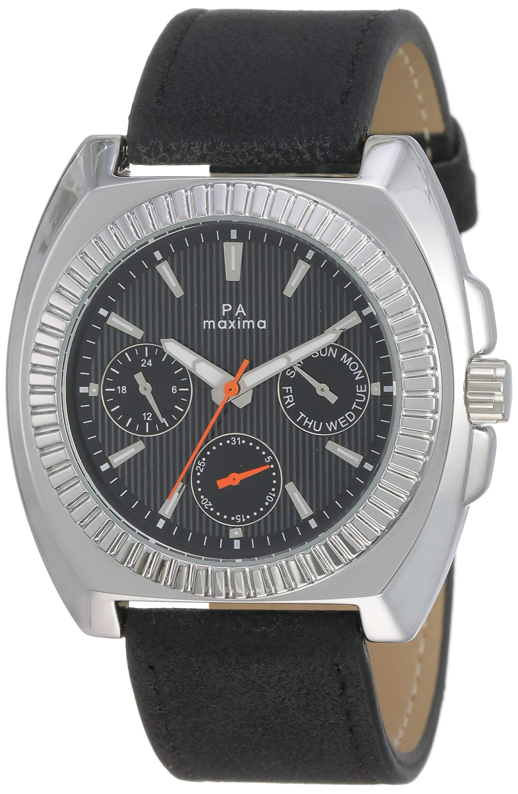 Maxima Analog Black Dial Mens Watch - 52380LAGI (B07V5BDMG2) Amazon Price History, Amazon Price Tracker