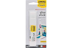Scotch® 0.49 oz Repositionable Glue Stick (6314-CFT) - Acid Free, Non-Toxic