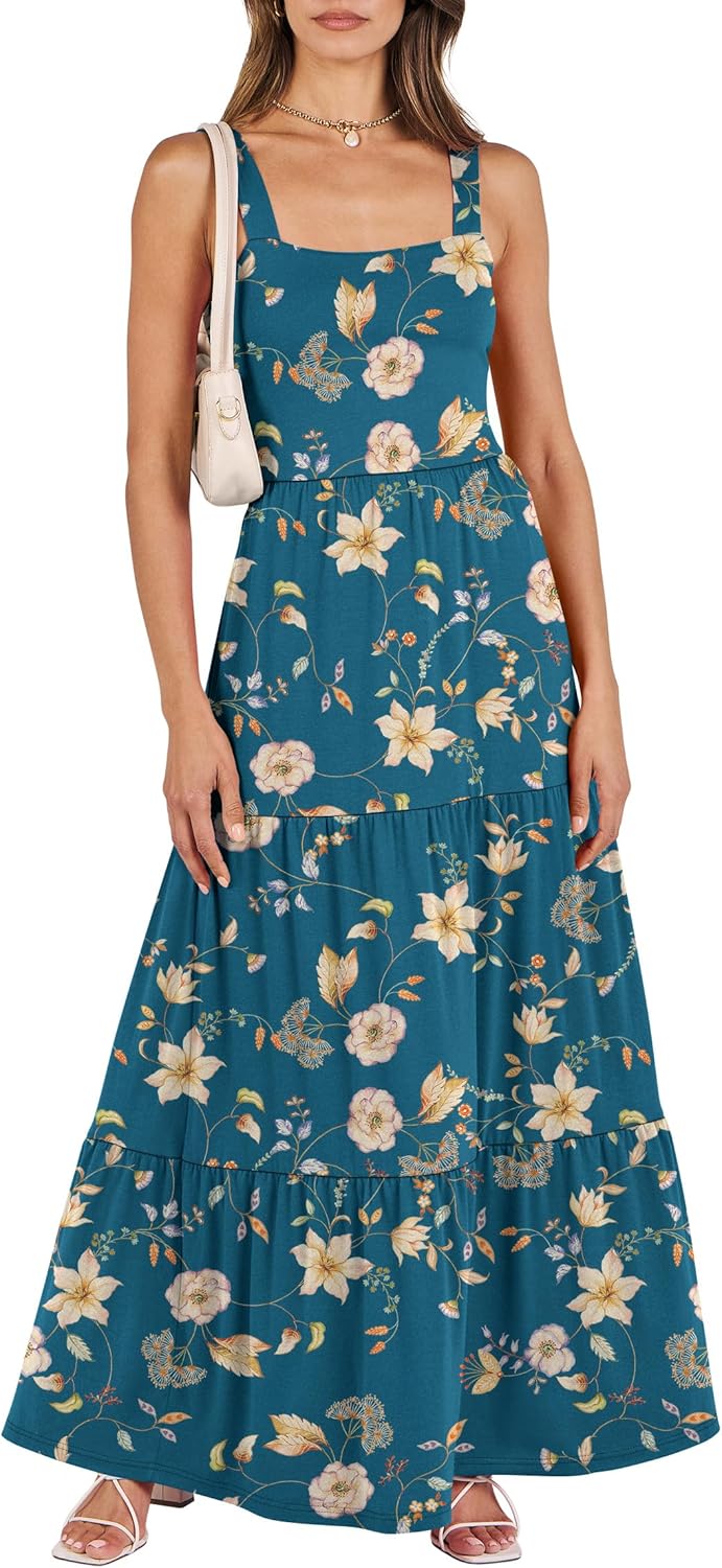 Blue Yellow Floral