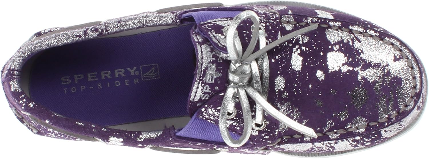 直営店☆Sperry☆Sperry Top-Sider ユニセックス・キッズ US サイズ: 12.5 M US Little Kid カラー: パープル グローブ操作
