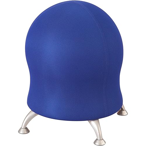 blue ball chair