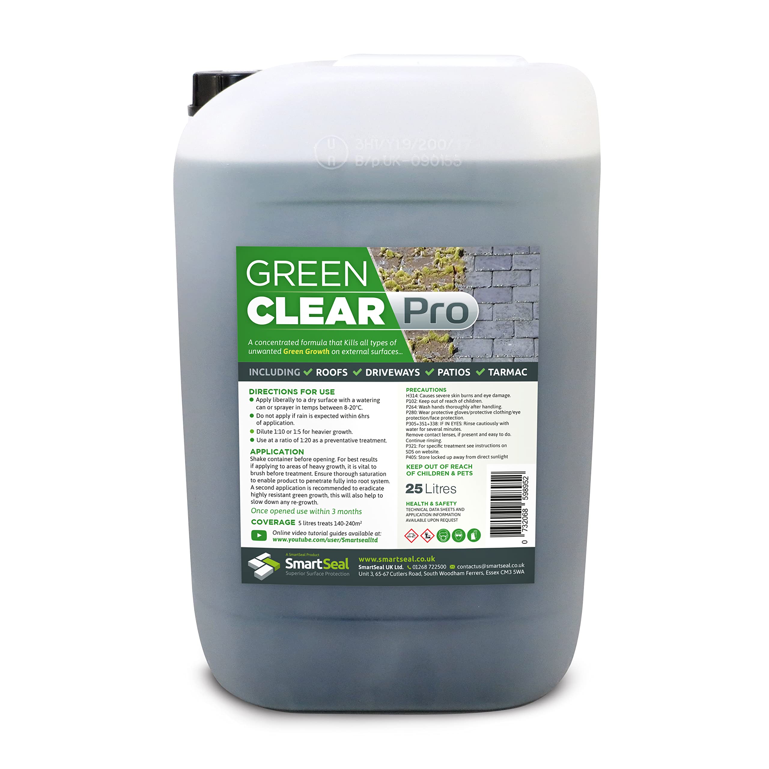 Buy SmartSeal Green Clear Pro (Formerly Moss Clear Pro) Powerful