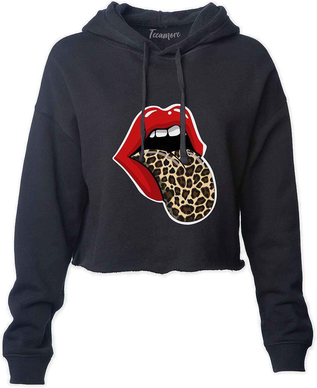 Custom Cropped Hoodies for Womens Add Your Text Image Photo Pullover Hooded Crop Sweatshirt - Image 2