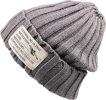 Amazon Hiromarujp ニット帽 タグ付き ニットキャップ 帽子 男女兼用 A グレー Hiromarujp キャップ