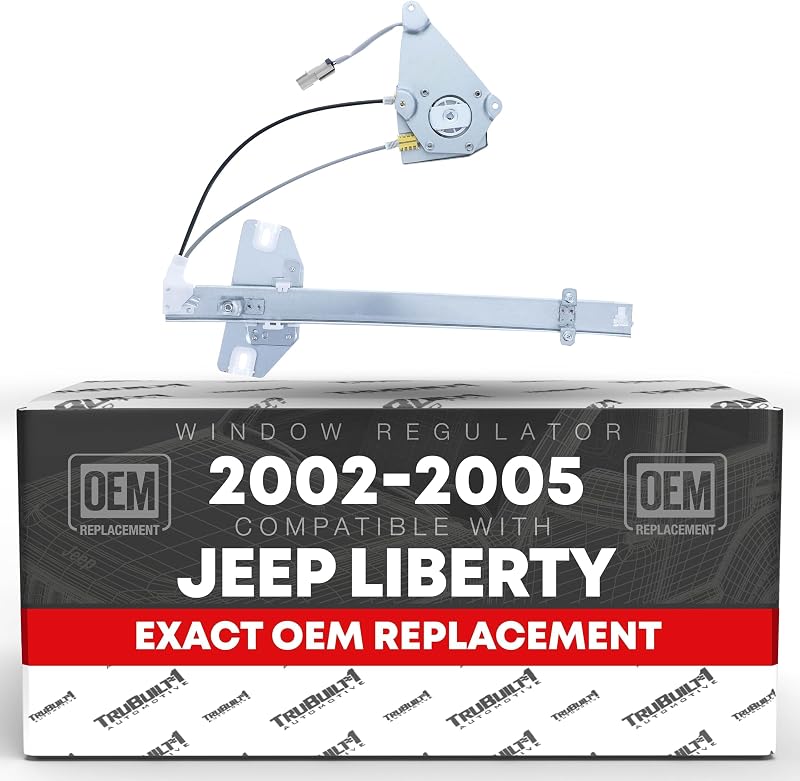 Máquina de vidro elétrica com motor dianteiro esquerdo T1A para Jeep Liberty 2002–2007 – 1 unidade