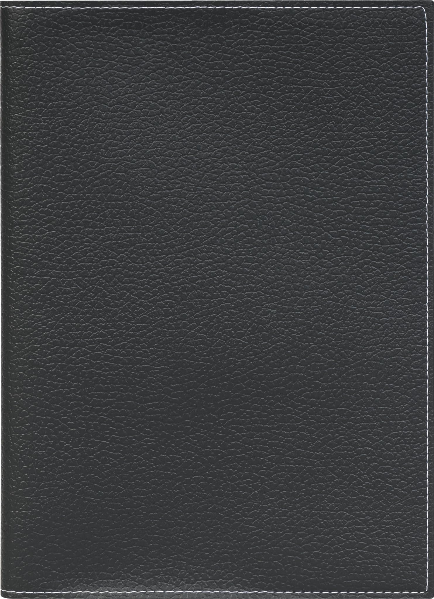 BRUNNEN Book Calendar Model 781 2026 | A4, Faux Leather, Black