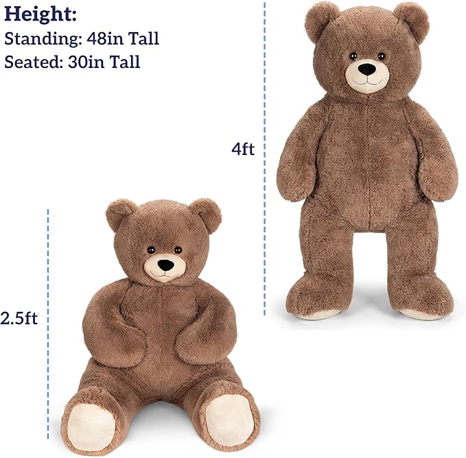 Oso de Peluche Gigante Vermont Teddy Bear 4 Pies miniatura 3