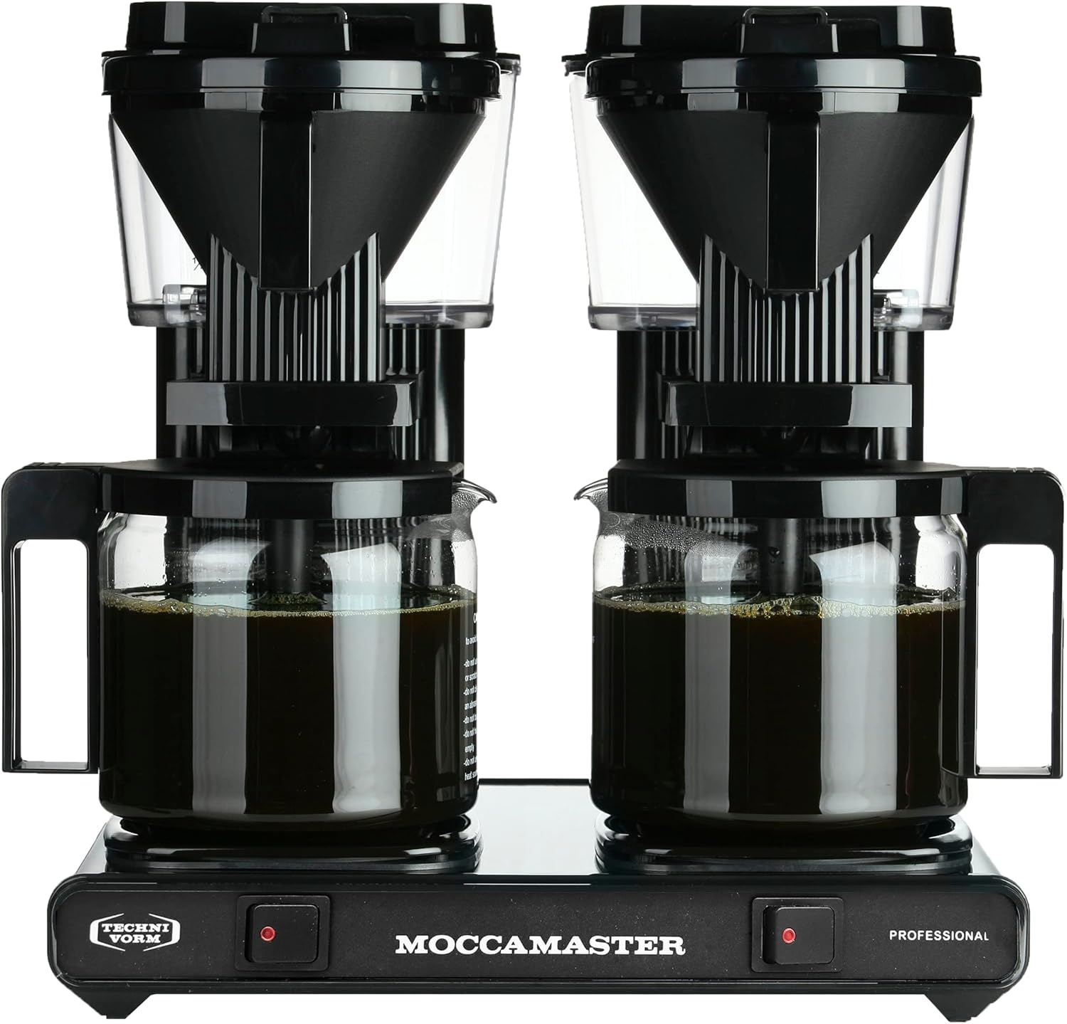 Moccamaster KBG744 - Filtro per macchina da caffè in vetro, 2 x 1,25 litri Moccamaster KBG744 - Filtro per macchina da caffè in vetro, 2 x 1,25 litri