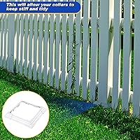 Vista 7 de Falda de vinilo ajustable para postes de vinilo de 6 x 6 pulgadas, base blanca, envoltura de columna de porche para rieles de escalera de madera