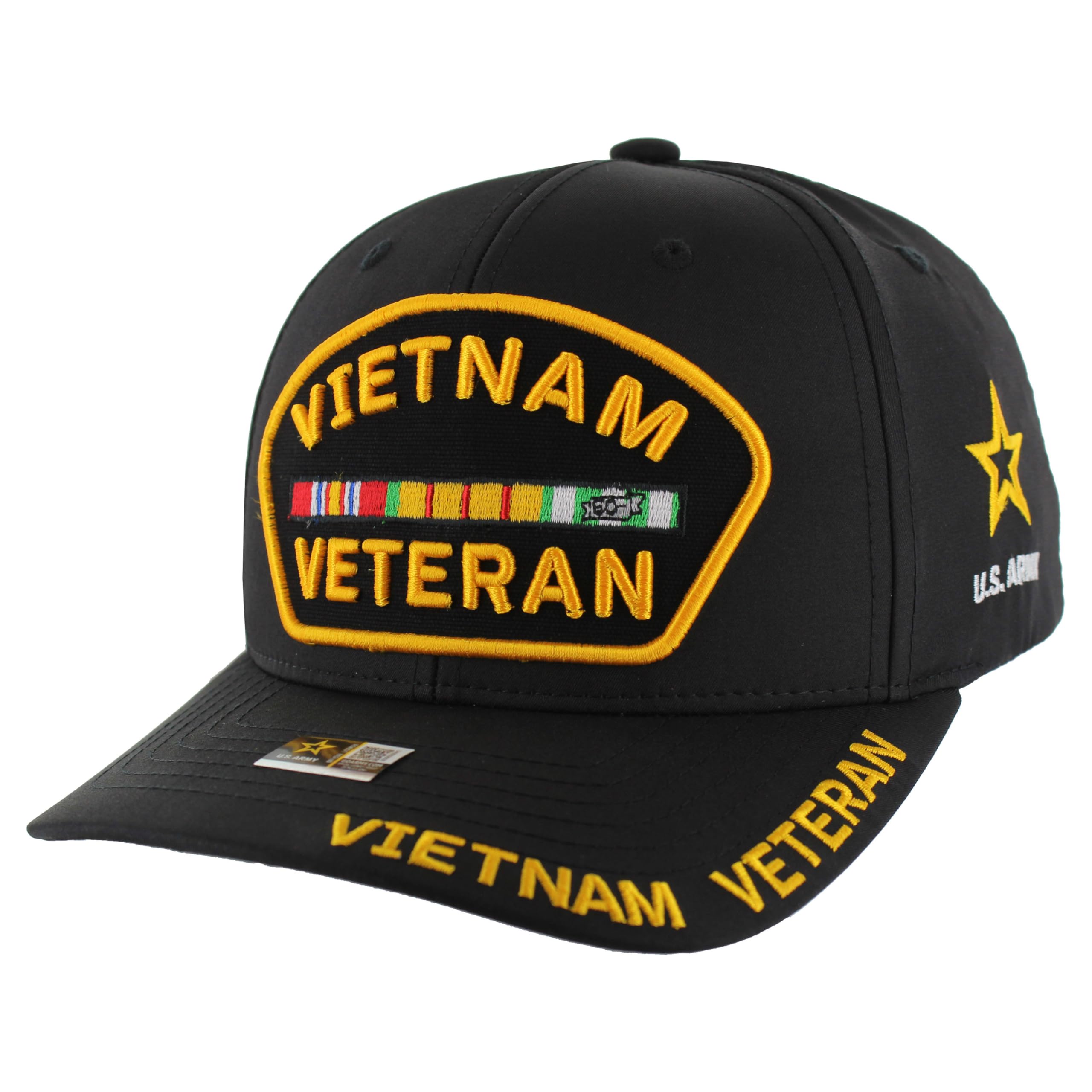 Vietnam Veteran Hat for Men US Army Official Baseball Cap