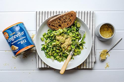 Miniatura 2 de Engevita Condimento de levadura salada con B12 4.41 oz (paquete de 3)