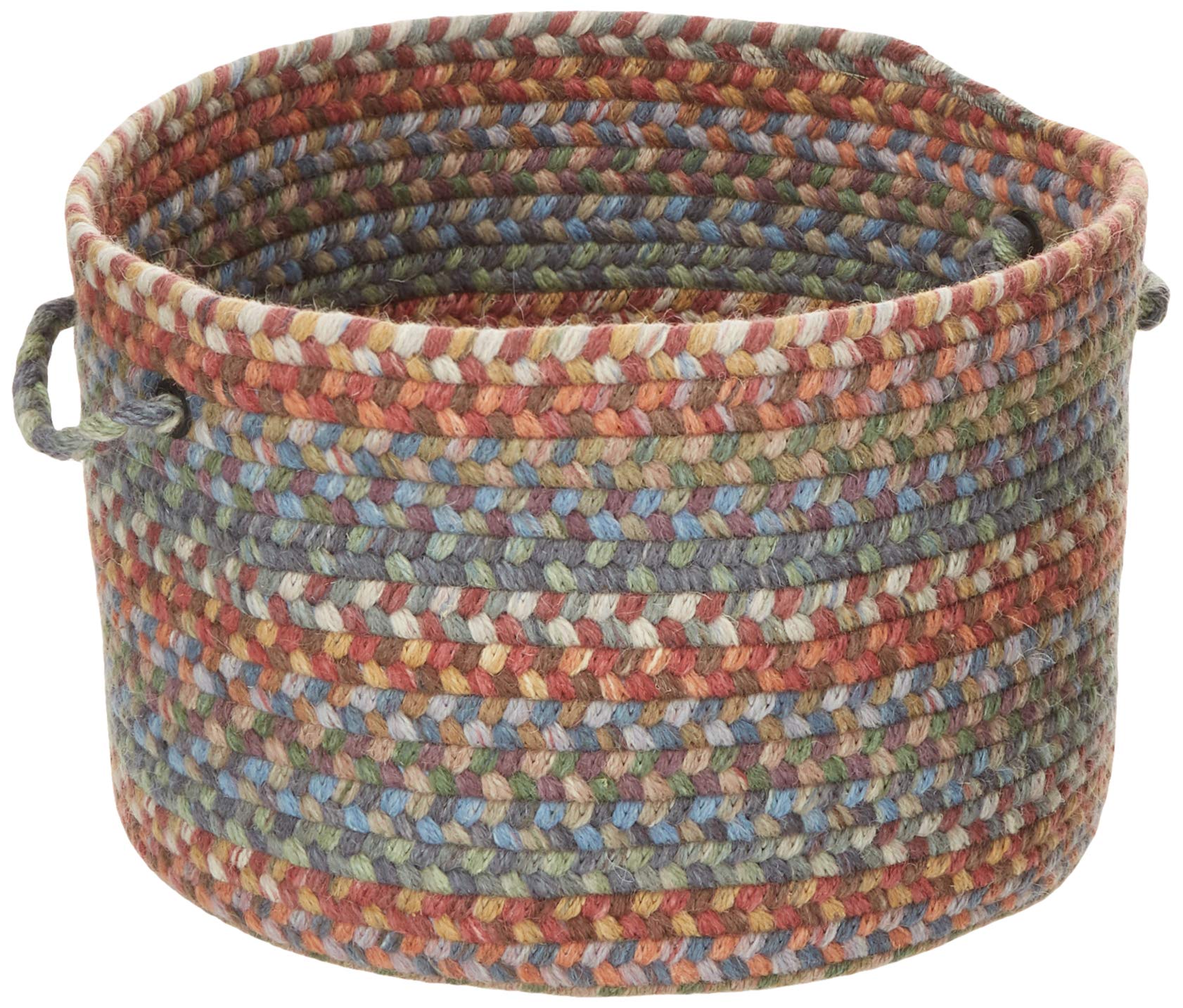 Rustica Utility Basket, 18 by 12-Inch, Classic Multicolor