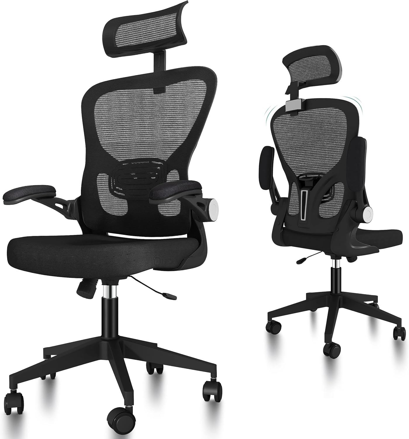 Holengain Ergonomic Office Chair with Arms and Back Support, Desk Chair