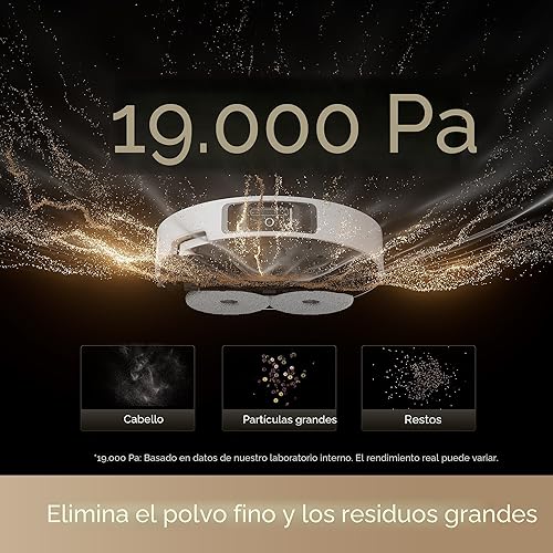 Miniatura 2 de DREAME L40s Ultra Robot Aspiradora y Trapeador, Succión de 19,000 Pa, Vacío Automático, Trapeador Autolimpiante, DuoBrush 100% desenredante,