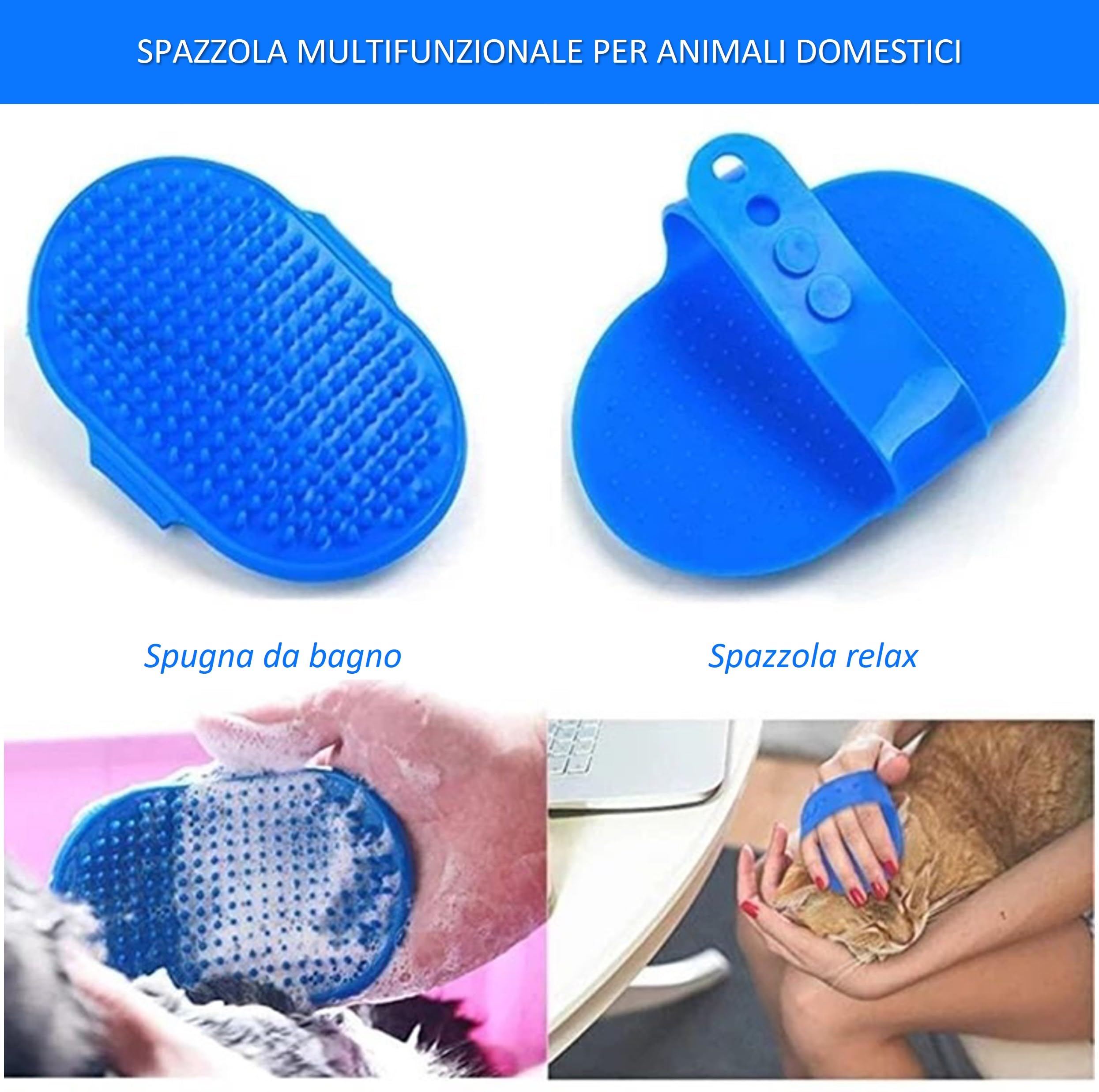 Spazzola Togli Peli Per Animali - 4 Pezzi, Riutilizzabile, Per Vestiti, Divano, Auto - Foto 6