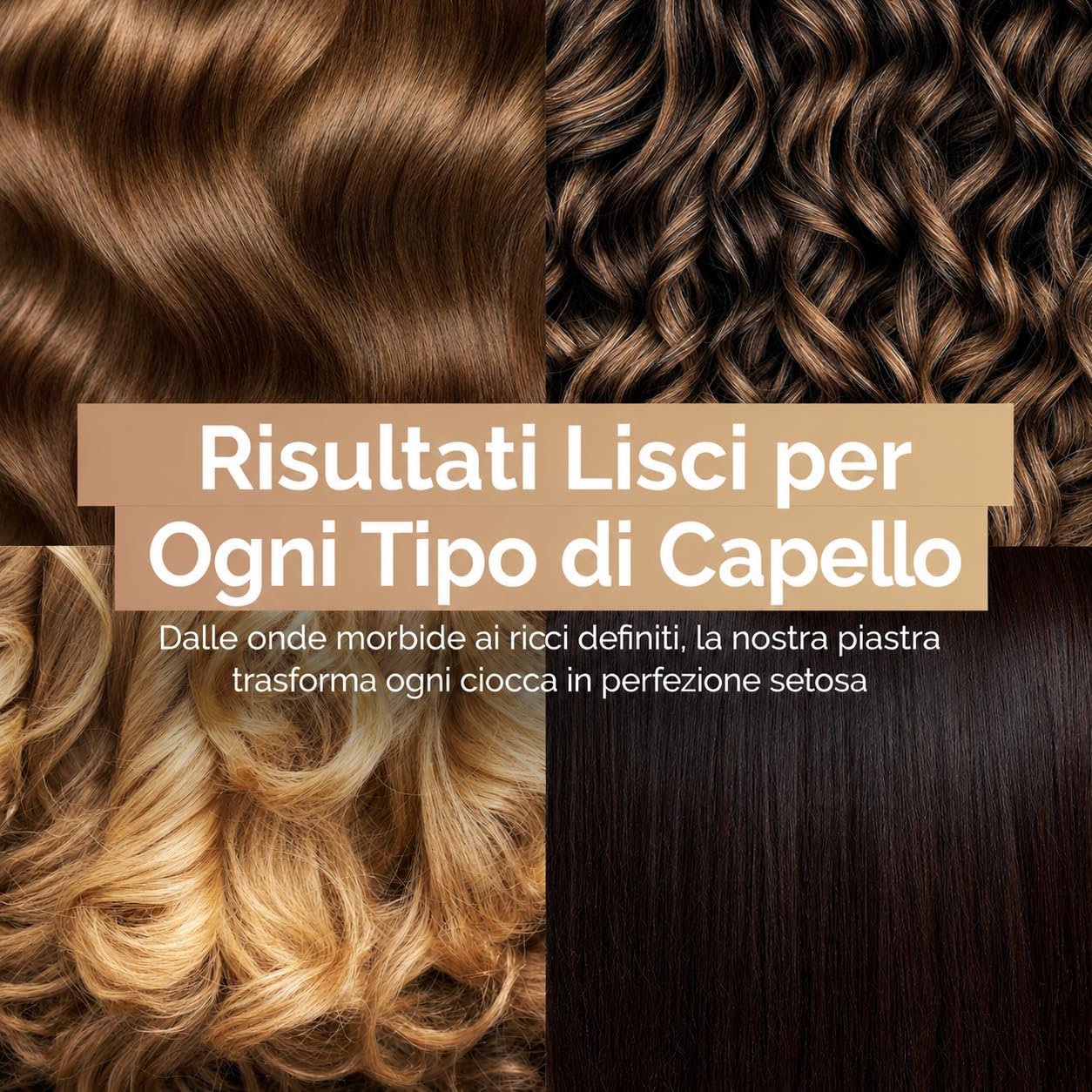 Golden Goods Piastra per capelli 2 in 1 Steampod Pro Vapore potente, Steampod Black Edition per capelli lisci e ricci, piastra capelli