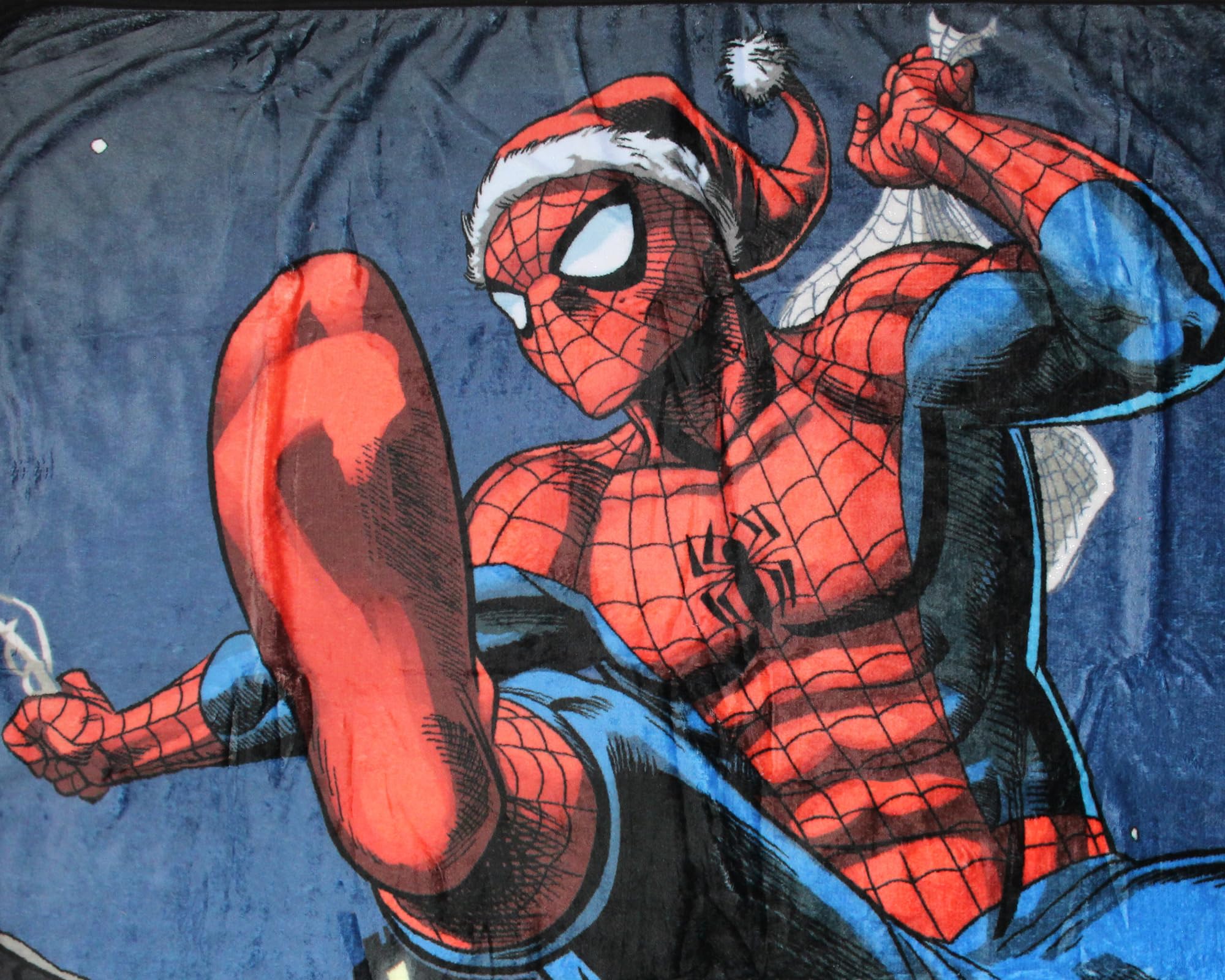 Amazon.com: Marvel Comics Spider-Man - Manta navideña de Spidey