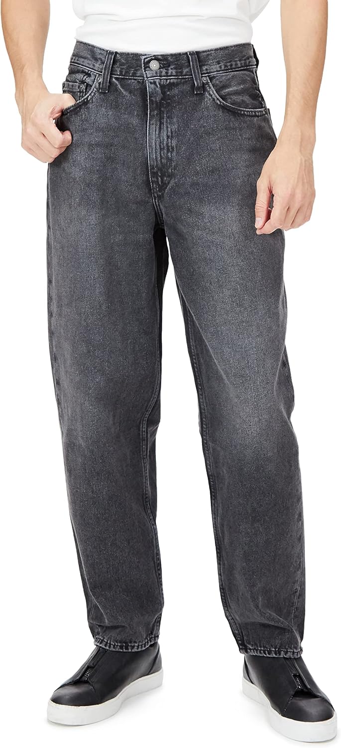 Amazon | [リーバイス] ジーンズ STAY BAGGY バギーテーパード