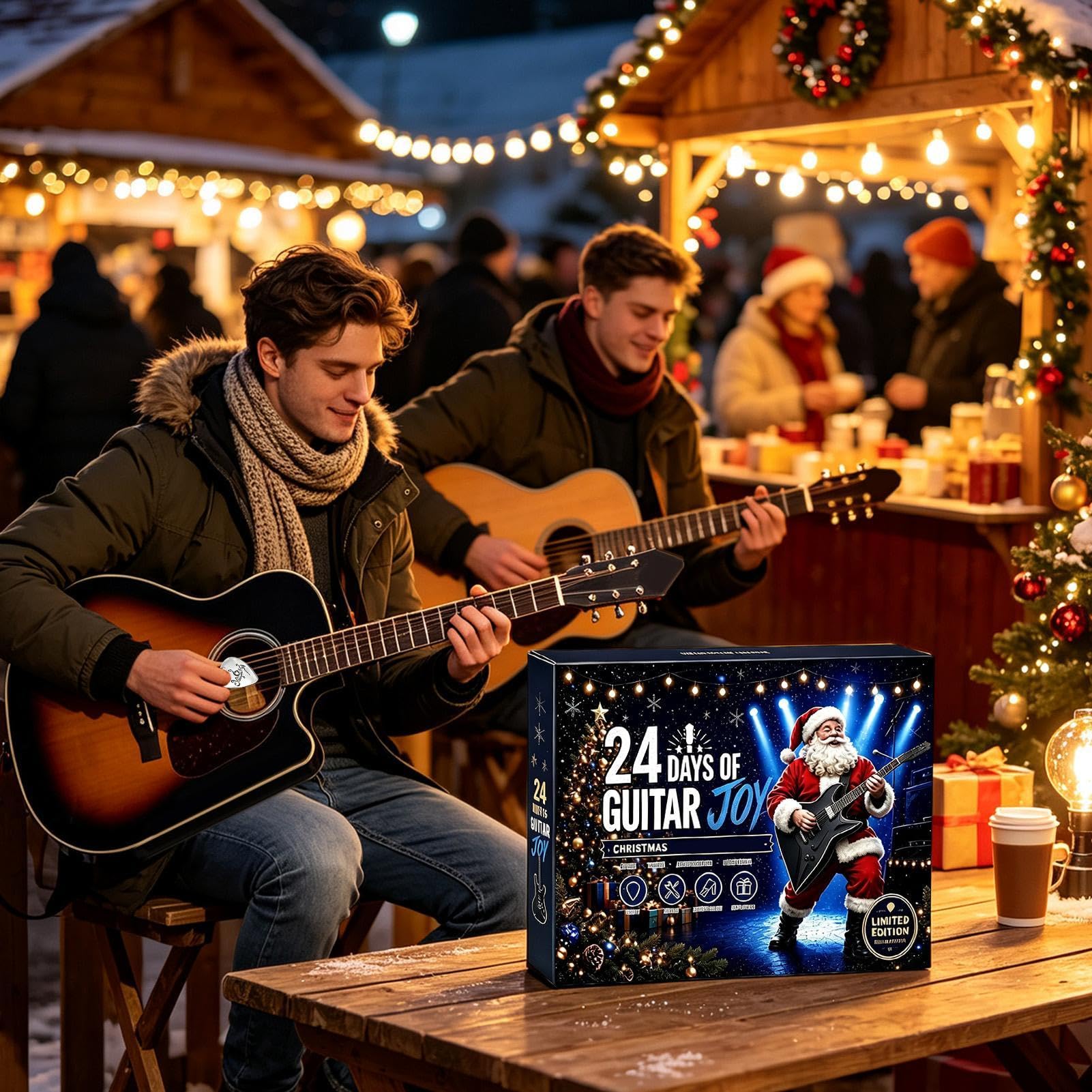 Calendario de Adviento con Cuenta Atrás de Navidad Set Accesorios de