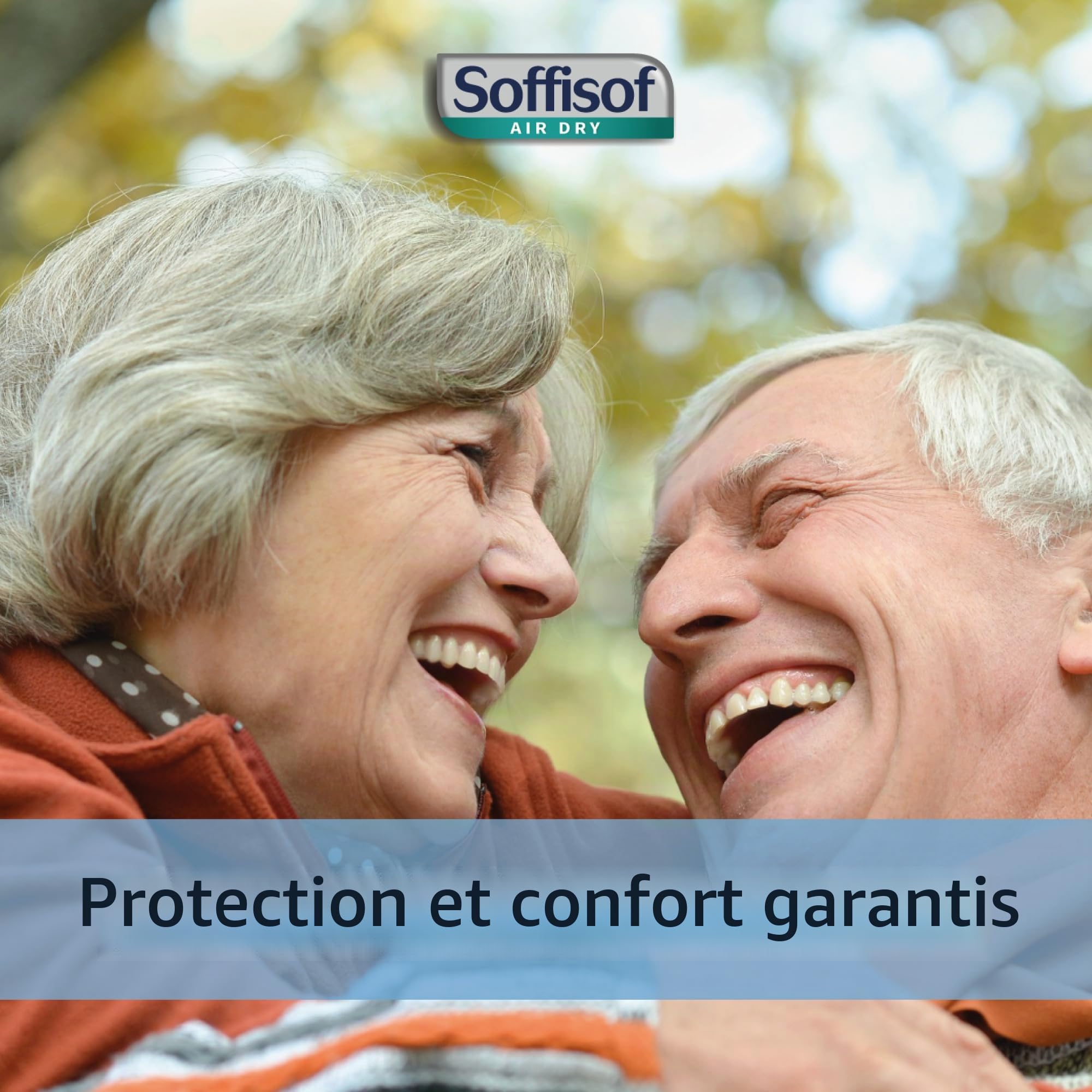 Soffisof Air Dry Couches Adultes Maxi Plus XXL - 60x Couche Adulte Incontinence - 4 Paquets de 15 Pièces Change Complet Adulte - Absorption 10 Gouttes - Taille XXL (155-175 cm)