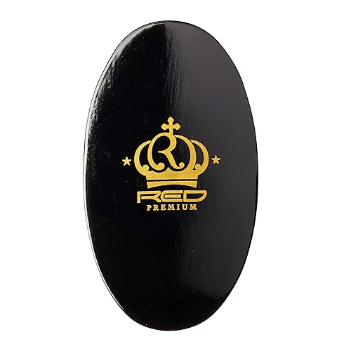 Miniatura 4 de Cepillo de calidad superior RED by KISS 360 Power Wave X Bow Wow, cerdas de jabalí 100 % naturales de primera calidad, medio suave