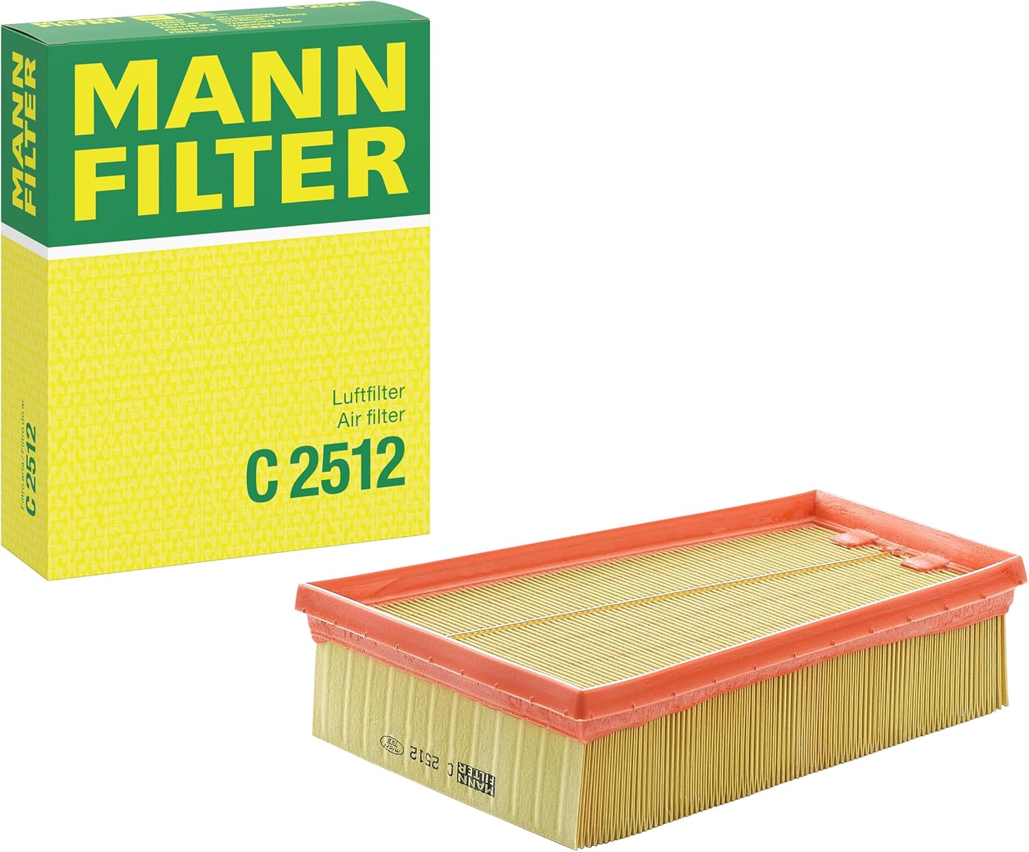 MANN-FILTER C 2512 Air Filter – For Passenger Cars