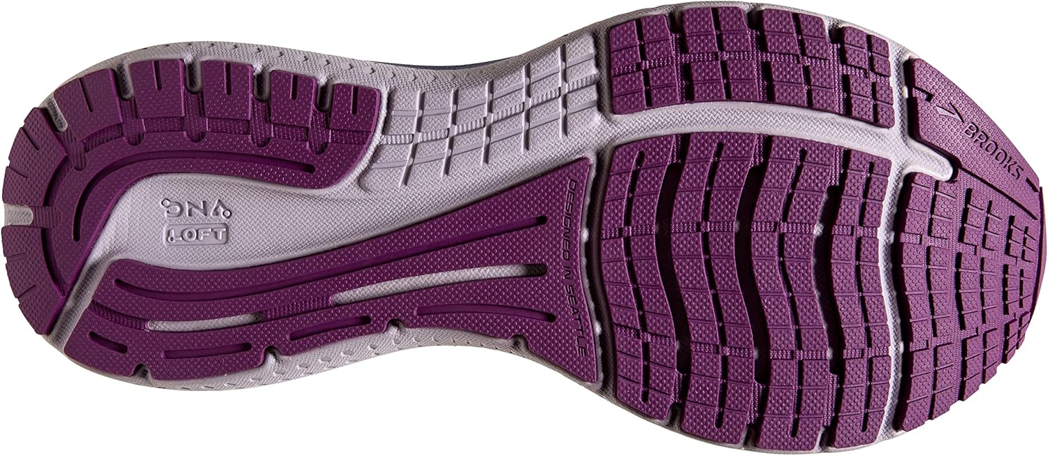 Brooks Women's Glycerin 19 Neutral Running Shoe 10 Ombre/Violet/Lavender